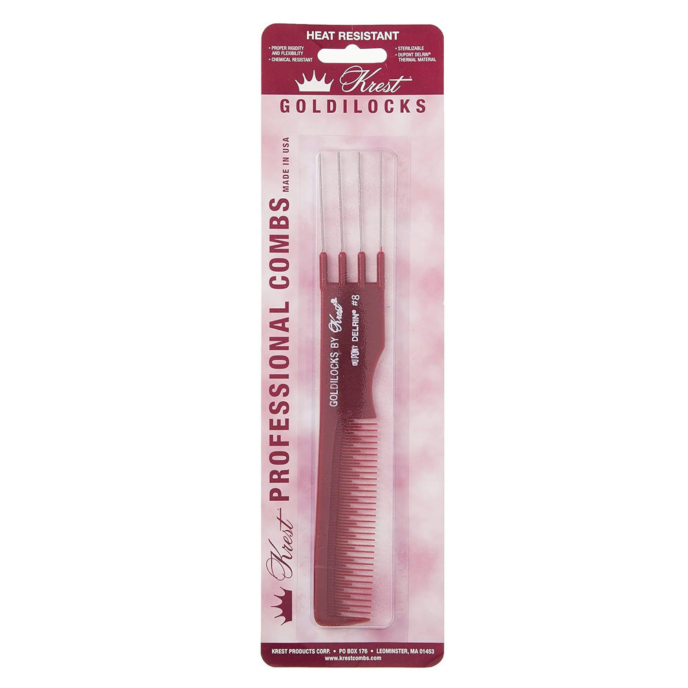 Krest Goldilocks Steel Lift Teaser Comb #8 GOLI8BXC 02035