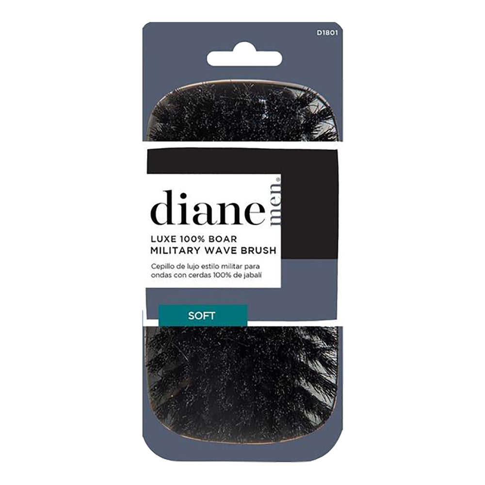 Diane Men Luxe100% Brosse à Cheveux de Sanglier Militaire Douce D1801/02755