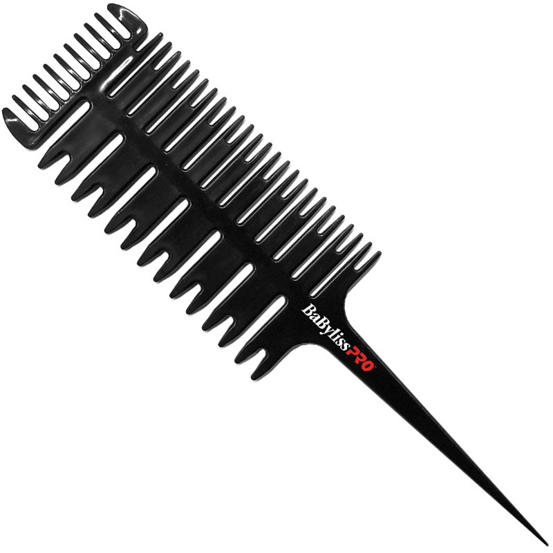 BaBylissPRO Coloring Comb W/Pintail Black BESCLRCMBUCC/39761
