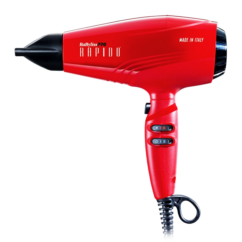 BaBylissPRO 1875 W Dryer Rapido Red BABF7000RC