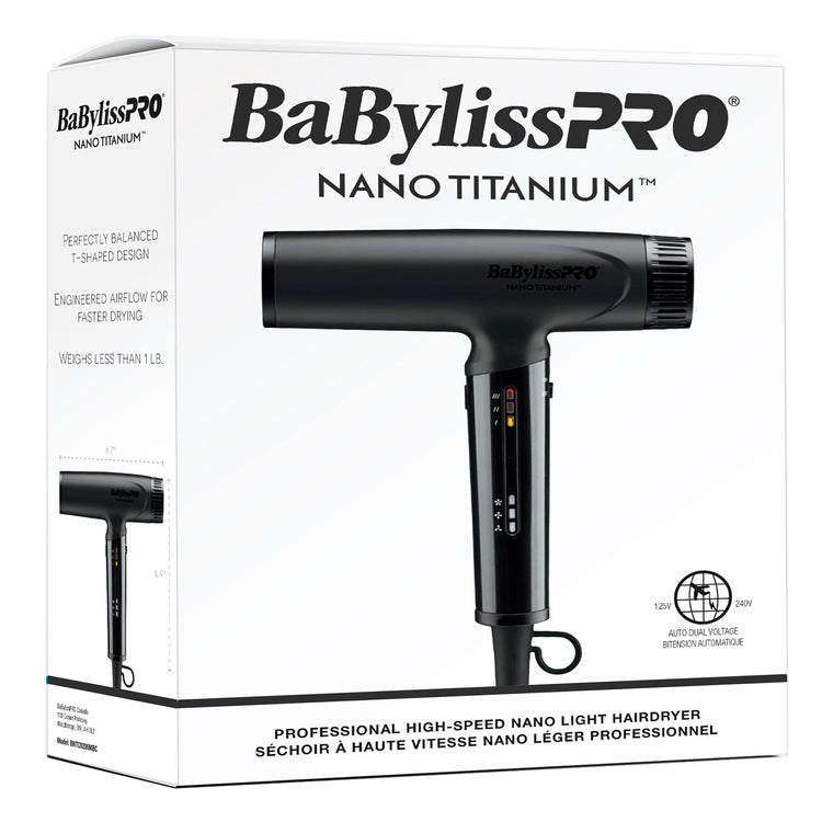 BaBylissPRO High-speed Nano Light Hairdryer BNTC9200MBC