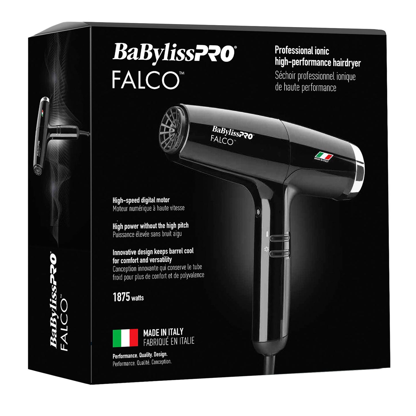 BabylissPRO Falco Professional Ionic Hairdryer BAB8550C