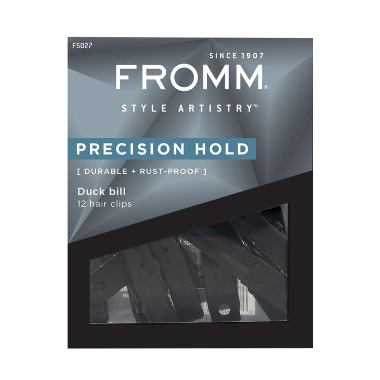 FROMM Precision Hold Duck Bill Hair Clips F5027