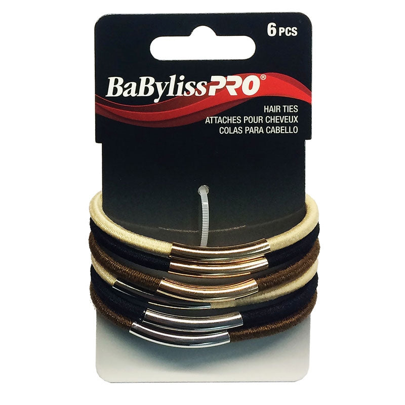 Dây buộc tóc BaBylissPRO 6 chiếc - BESHAEL4UCC/39130
