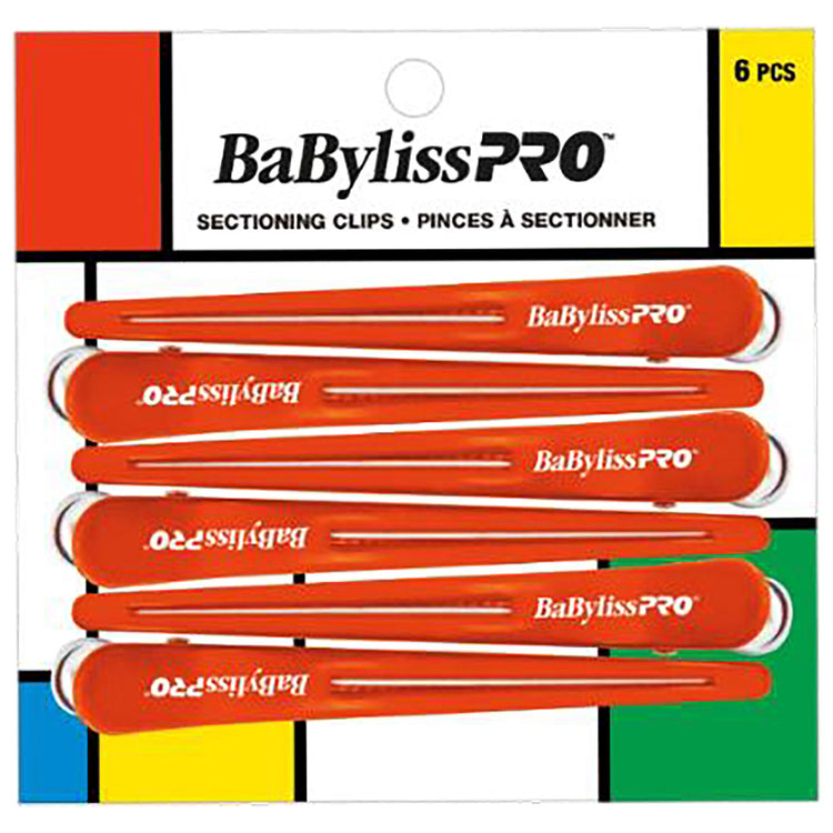 BaBylissPRO Sectioning Clips 6PC BES24ASC 46948