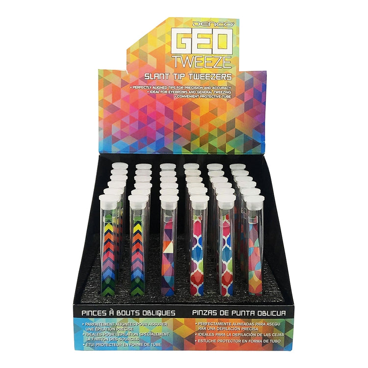 Denco GeoTweeze Slant Tip Tweezers 12880