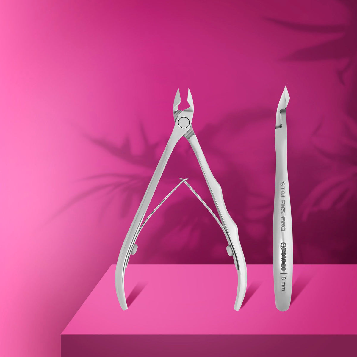 Staleks Pro Pince à Cuticules EXPERT 20 Mâchoire 8 mm #108 72387