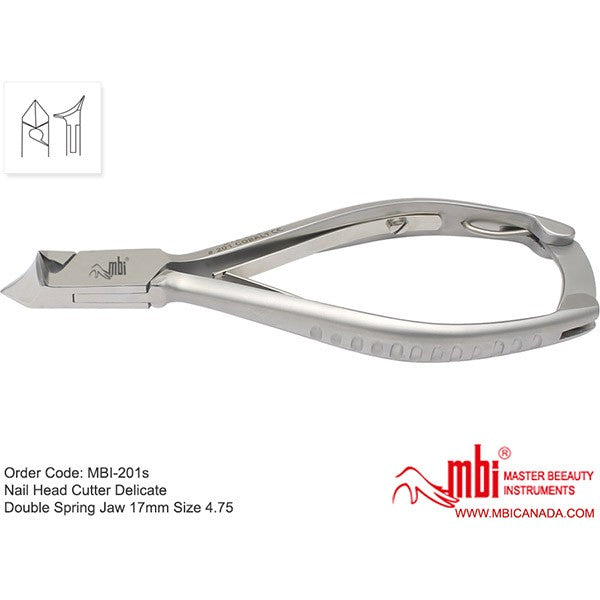 Coupe-ongles épais et incarnés robuste MBI-201S 11,4 cm