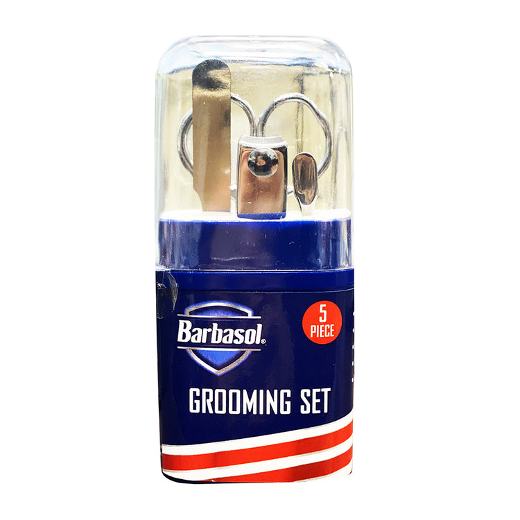 Barbasol 5PC Nail Groming Kit CBG1-8001-SLV 84175