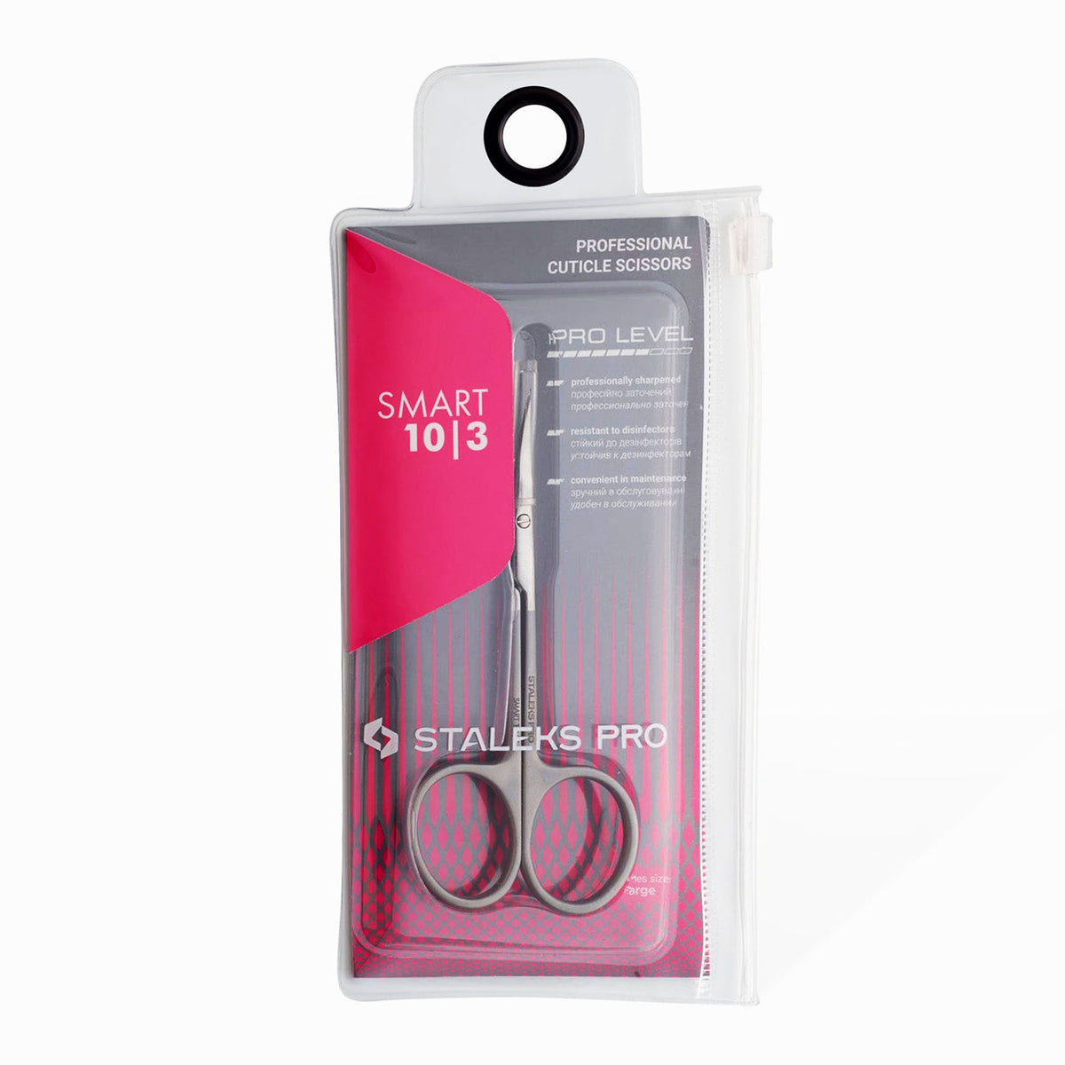 Staleks Pro Ciseaux à cuticules SMART 10 Type 3 Lame 22 mm 416
