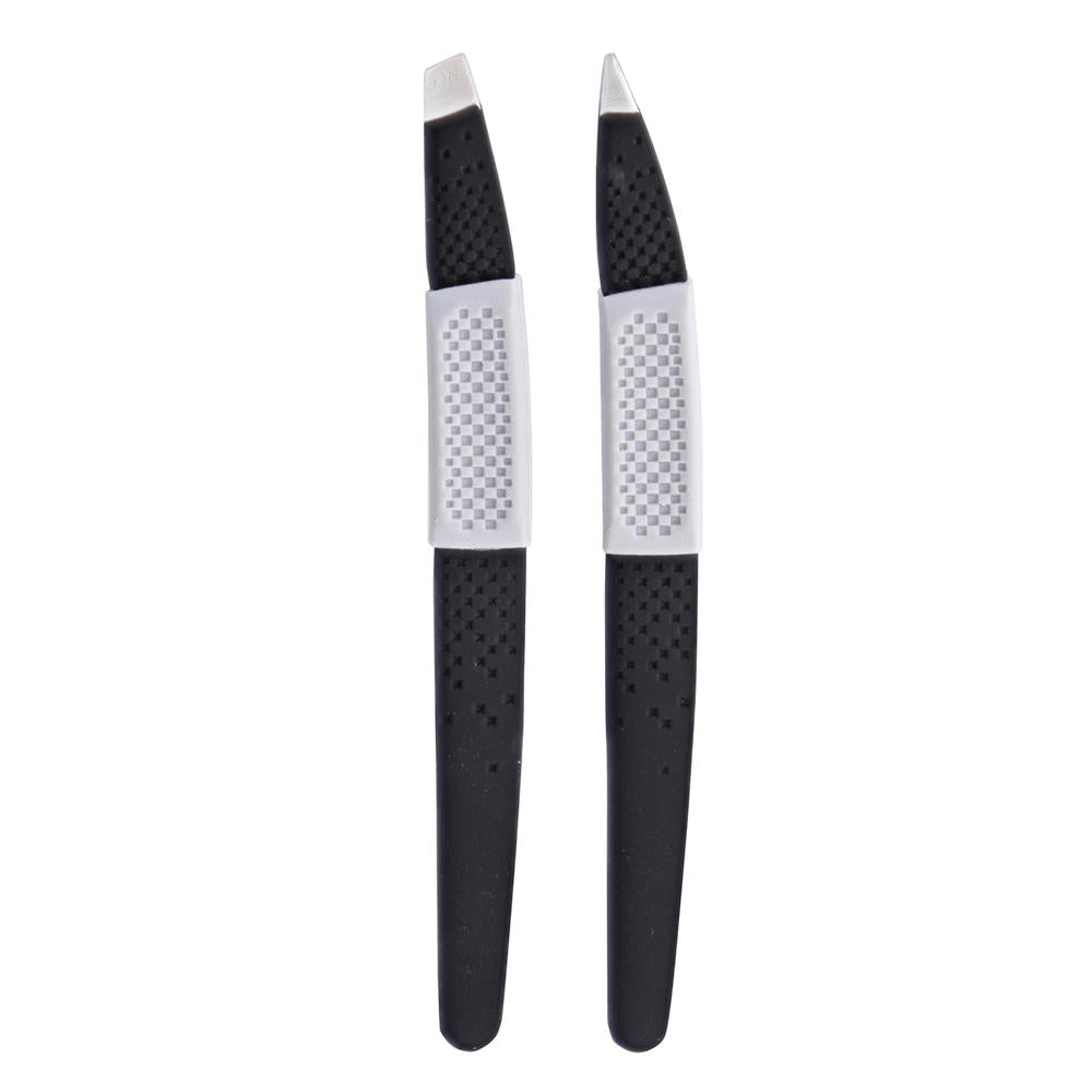 Barbasol Non SlipTweezers Slant/Point 2PK CBG1-7006-TRP84151