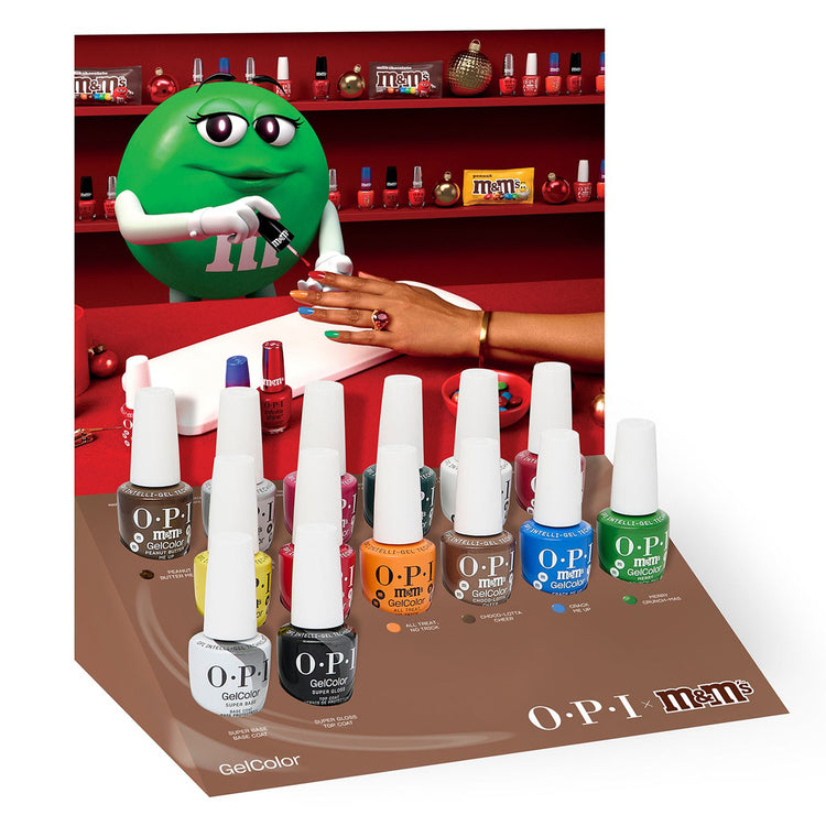 OPI GCT Gelcolor Holiday 2026 OPI x M&M's HPT15