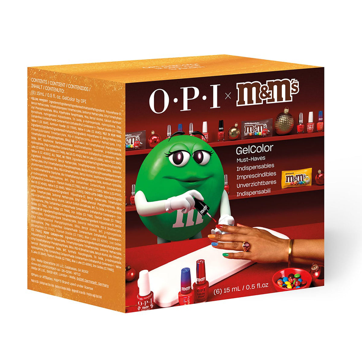 OPI GCT Gelcolor Holiday 2026 OPI x M&M's Kit#1 HPT13