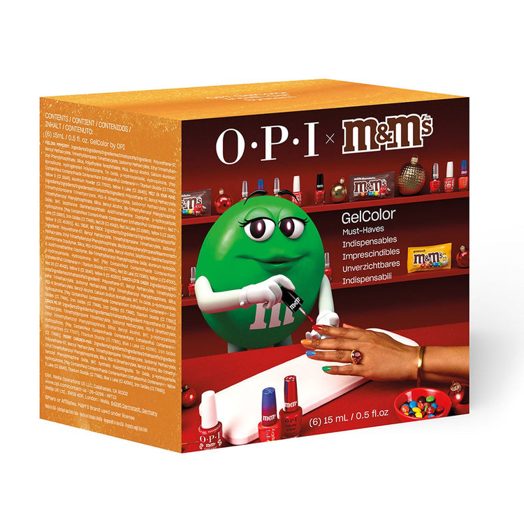 OPI GCT Gelcolor Holiday 2026 OPI x M&M's Kit#1 HPT13
