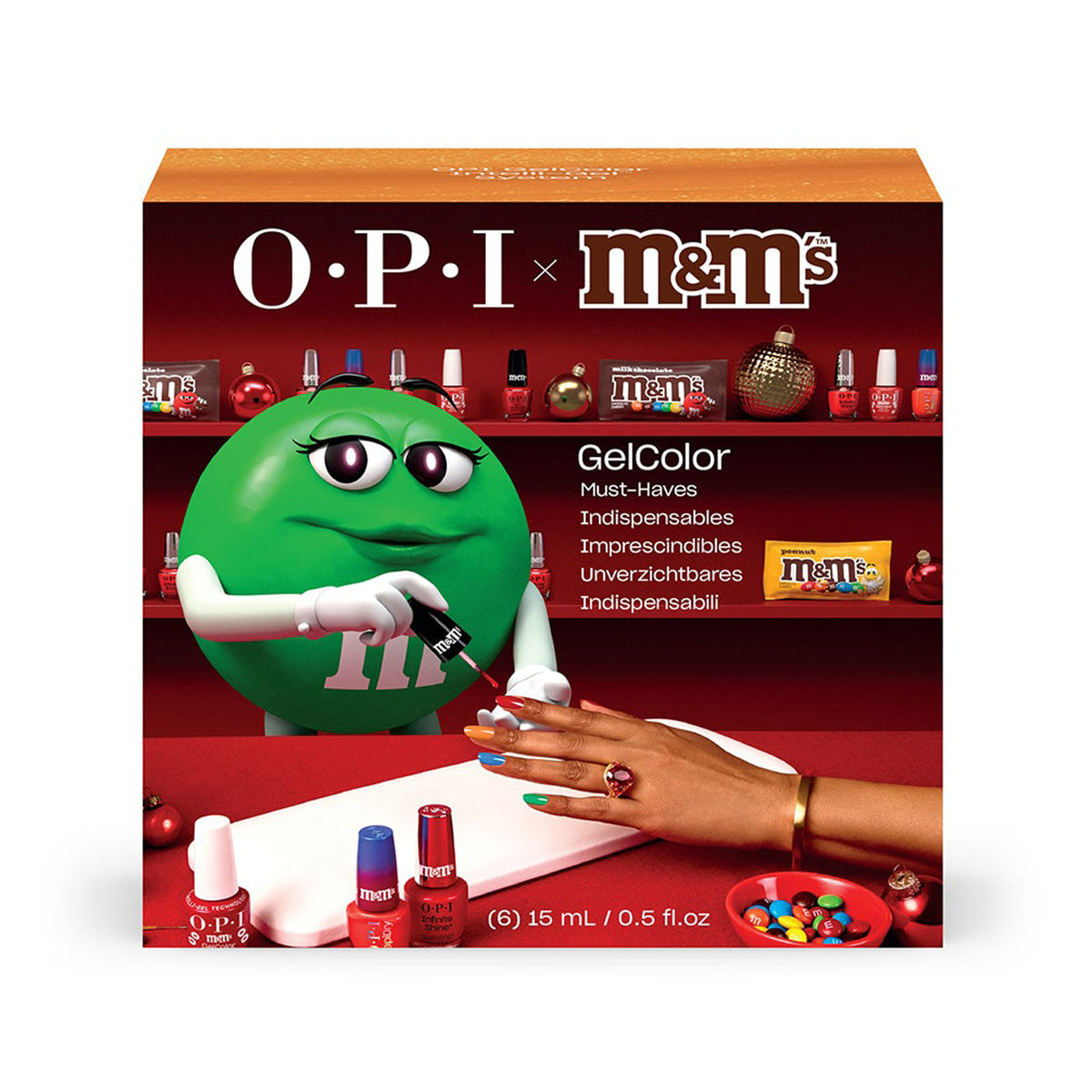 OPI GCT Gelcolor Holiday 2026 OPI x M&M's Kit#1 HPT13