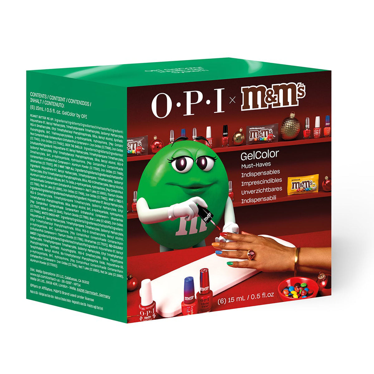 OPI GCT Gelcolor Holiday 2026 OPI x M&M's Kit#2 HPT14