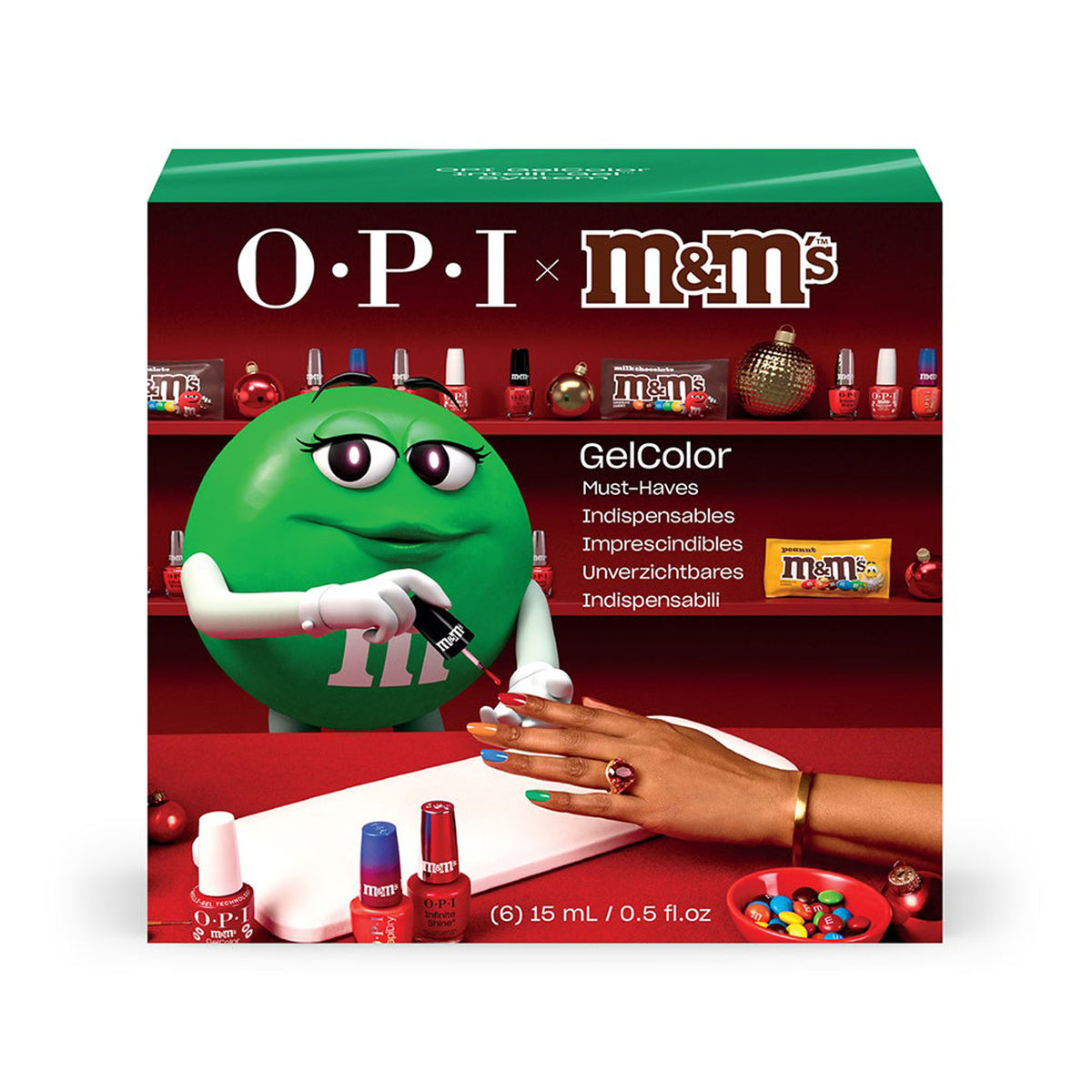 OPI GCT Gelcolor Holiday 2026 OPI x M&M's Kit#2 HPT14