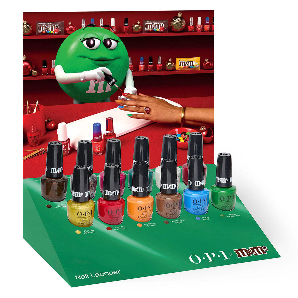OPI Nail Lacquer Holiday 2026 OPI x M&M's HRT41
