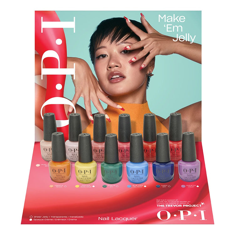 OPI Nail Lacquer Summer 2025 Make ‘Em Jelly 12 PC DCS027