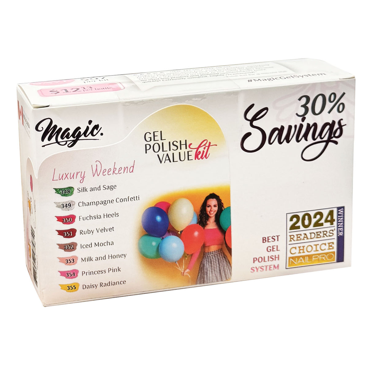 Bộ Gel Đánh Bóng Móng Tay Hệ Thống Magic Gel - Kỳ Nghỉ Sang Trọng 74740