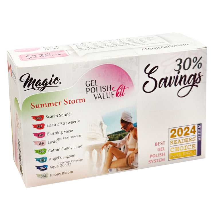 Magic Gel System Gel Polish Value Kit - Summer Storm 74757