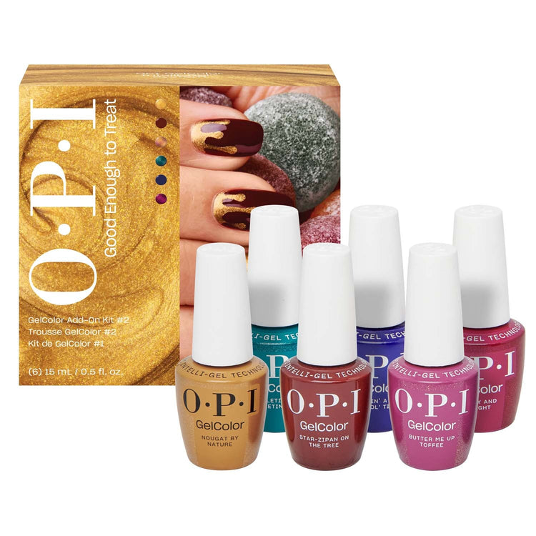 OPI Gelcolor Holiday 2025 Good Enough To Treat Kit #2 HPS14