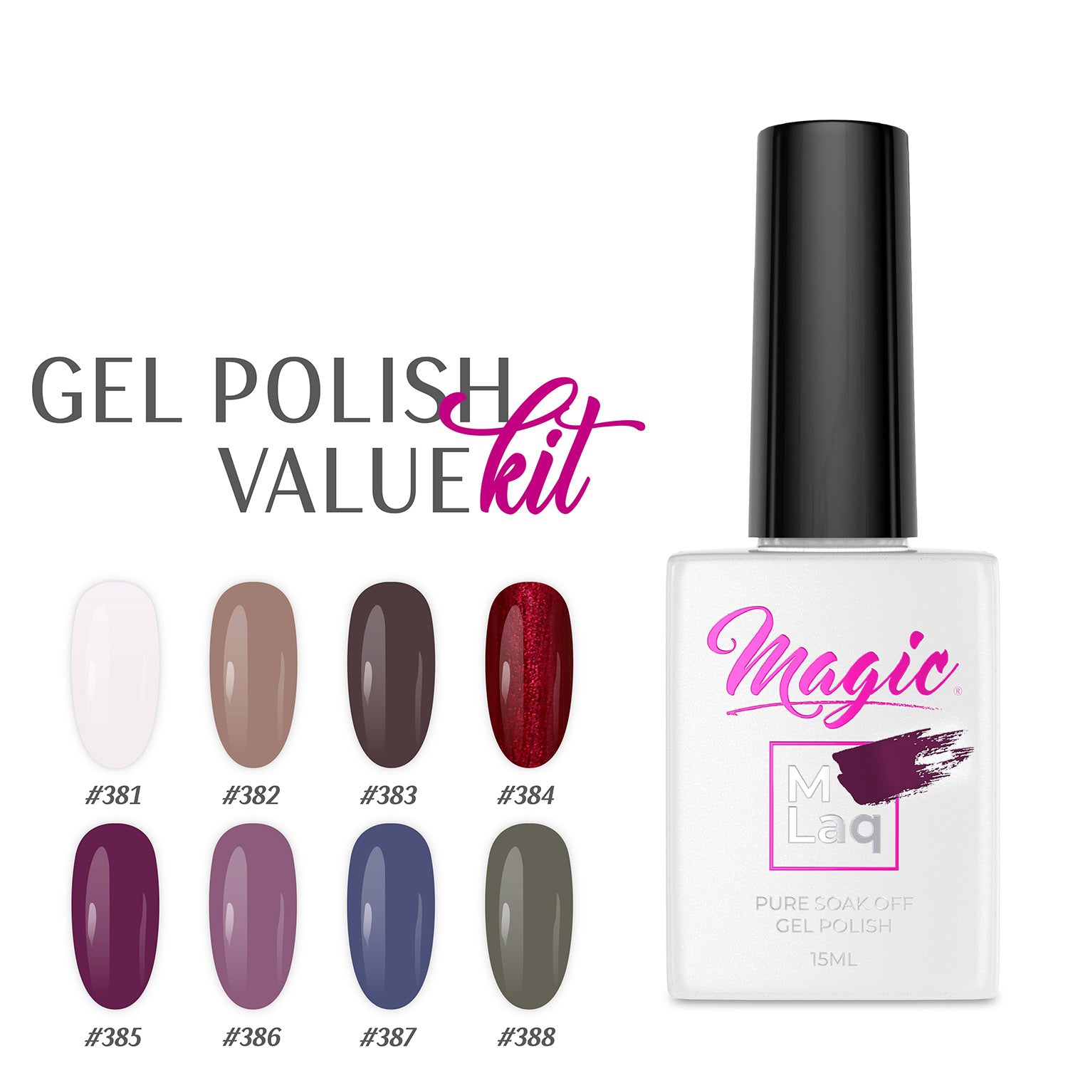 Magic Gel System Gel Polish Value Kit - Winter City 47428