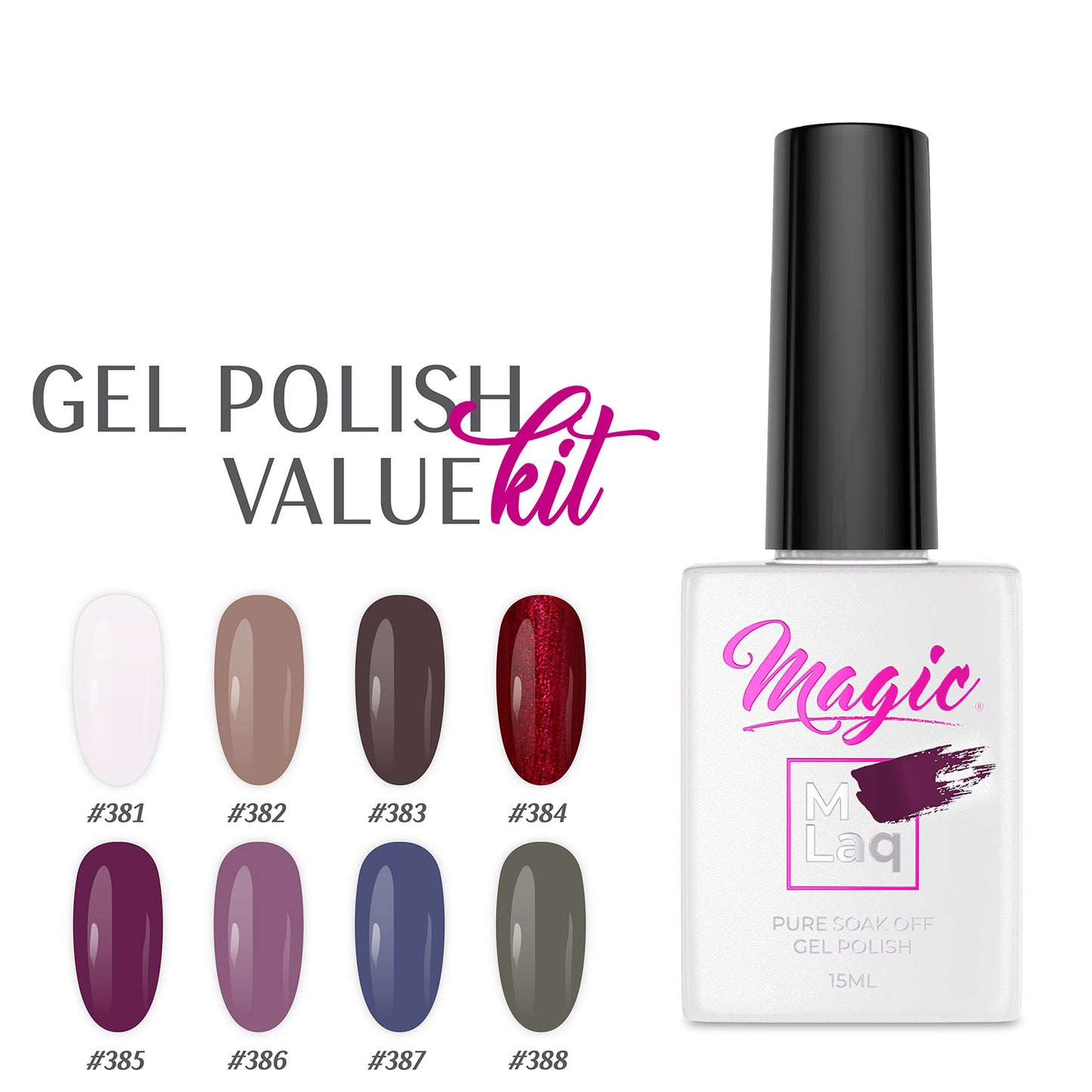 Magic Gel System Gel Polish Value Kit - Winter City 47428