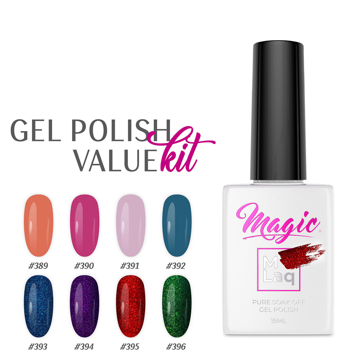 Bộ Sản phẩm Sơn Gel Hệ thống Magic Gel - Winter City 47428