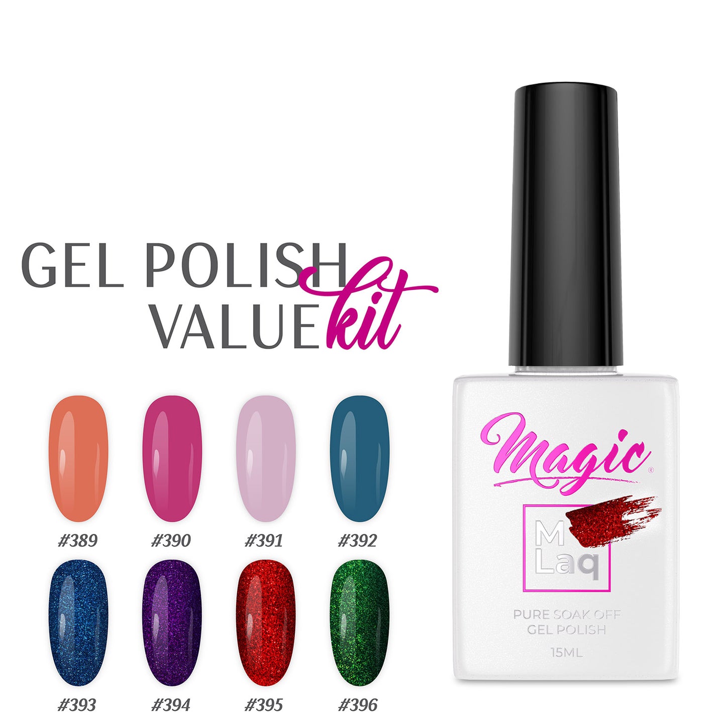 Magic Gel System Gel Polish Value Kit - Winter City 47428