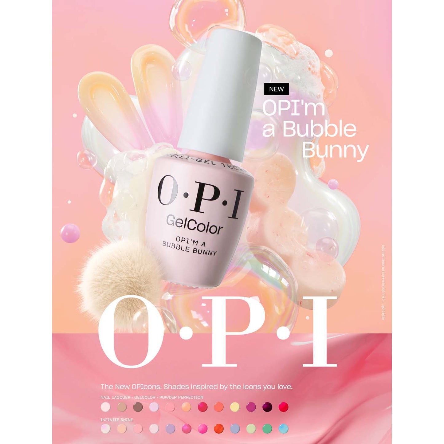 OPI GCT Gelcolor Spring 2026 The New OPIcons Collection