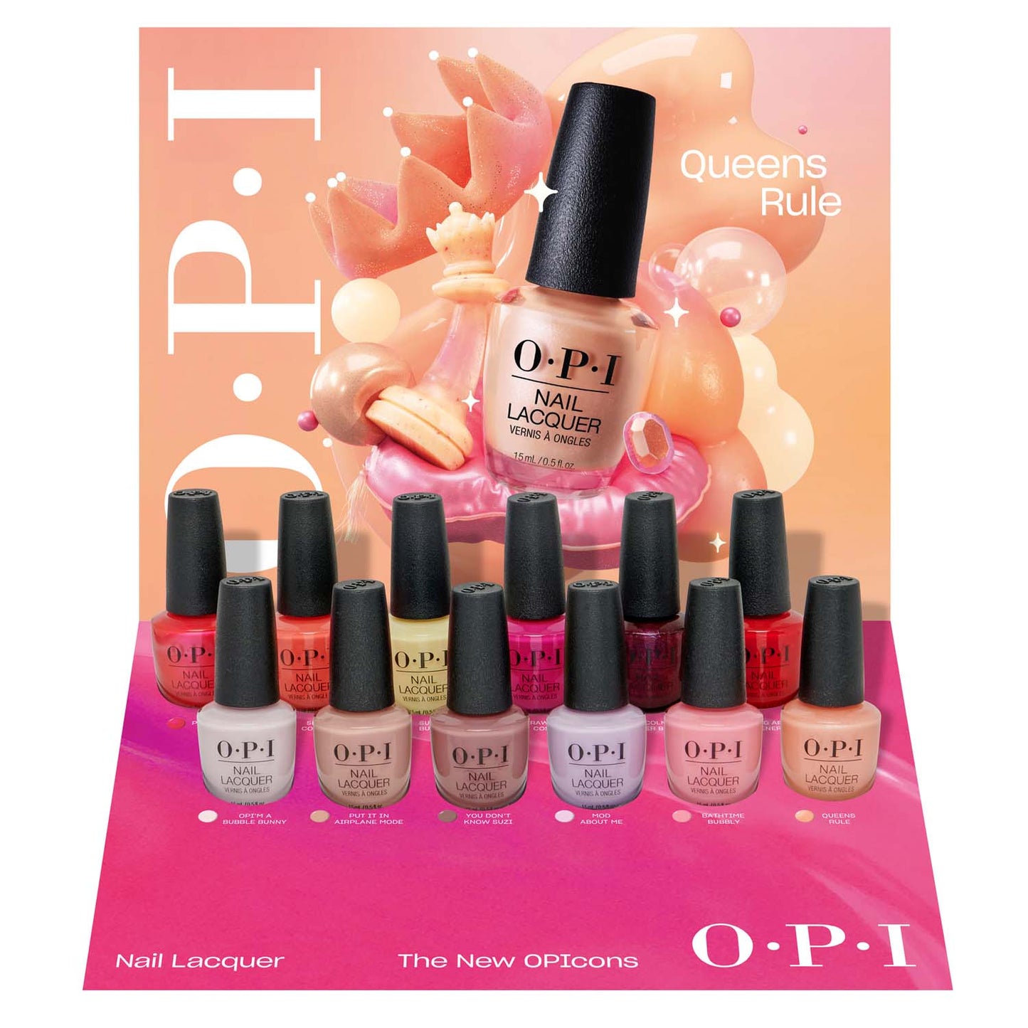 OPI Nail Lacquer Spring 2026 The New OPIcons Collection
