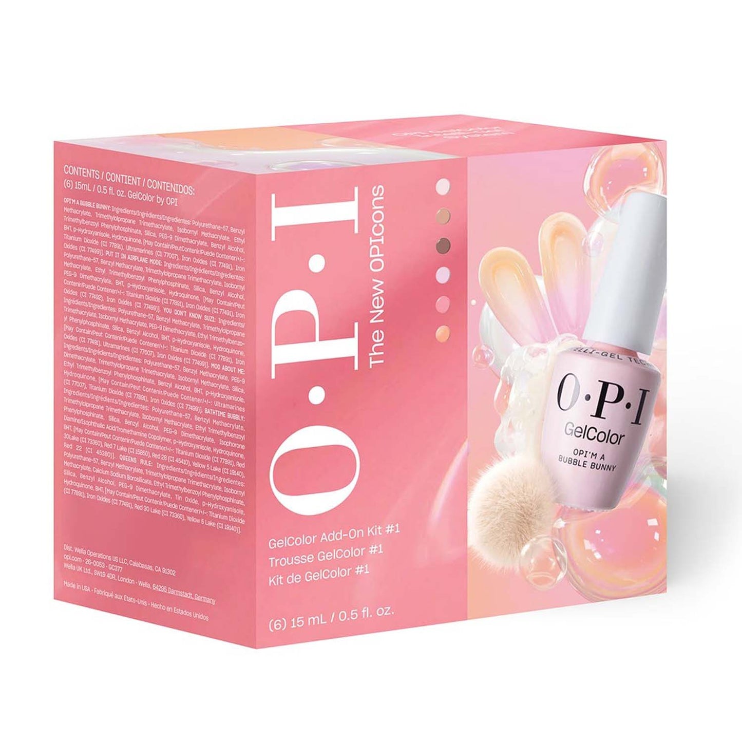 OPI GCT Gelcolor Spring 2026 The New OPIcons Kit#1