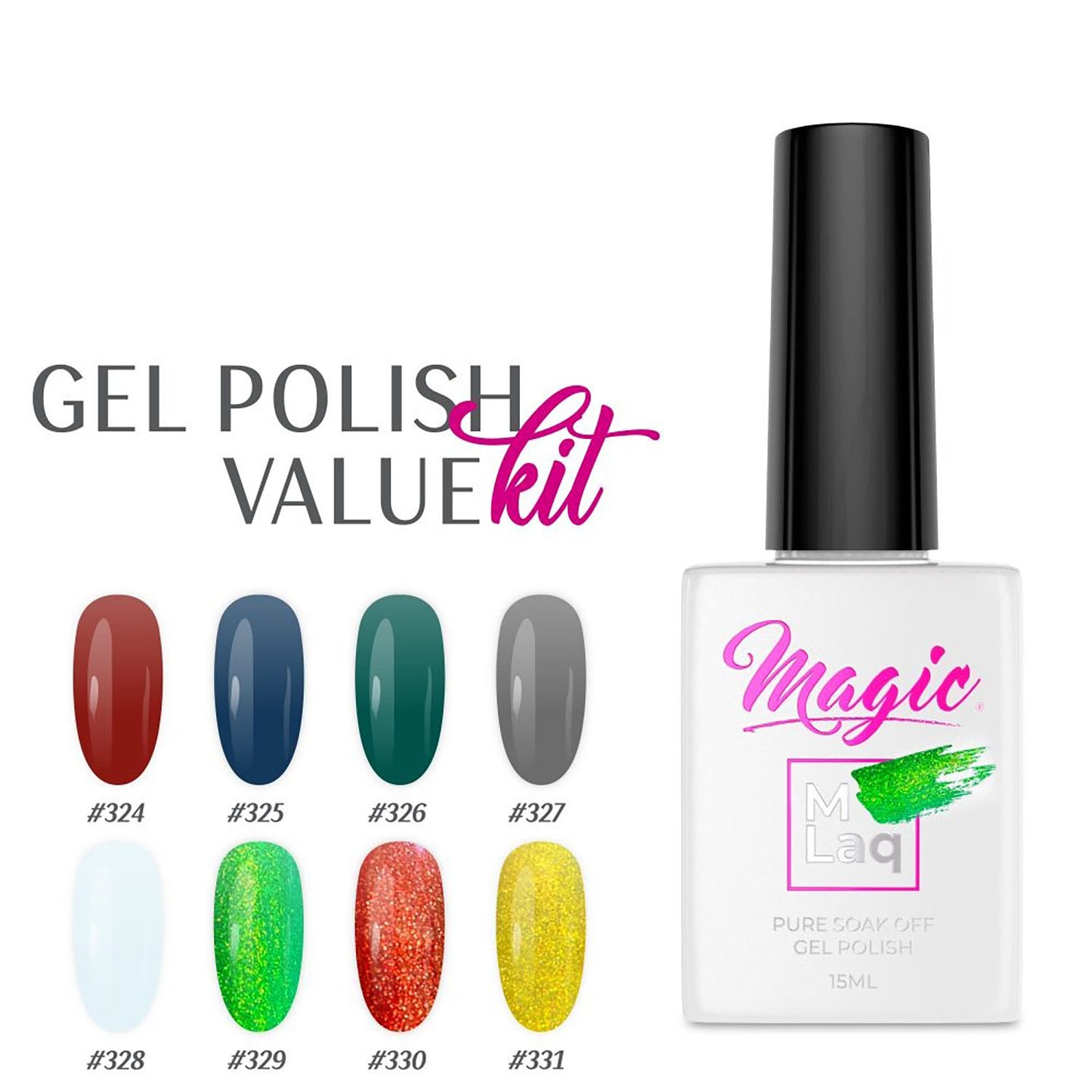 Magic Gel System Gel Polish Value Kit - Warm Wishes 74290