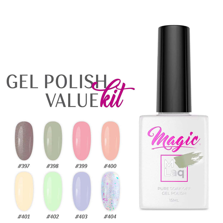 Magic Gel System Gel Polish Value Kit - Morning Bloom Veil