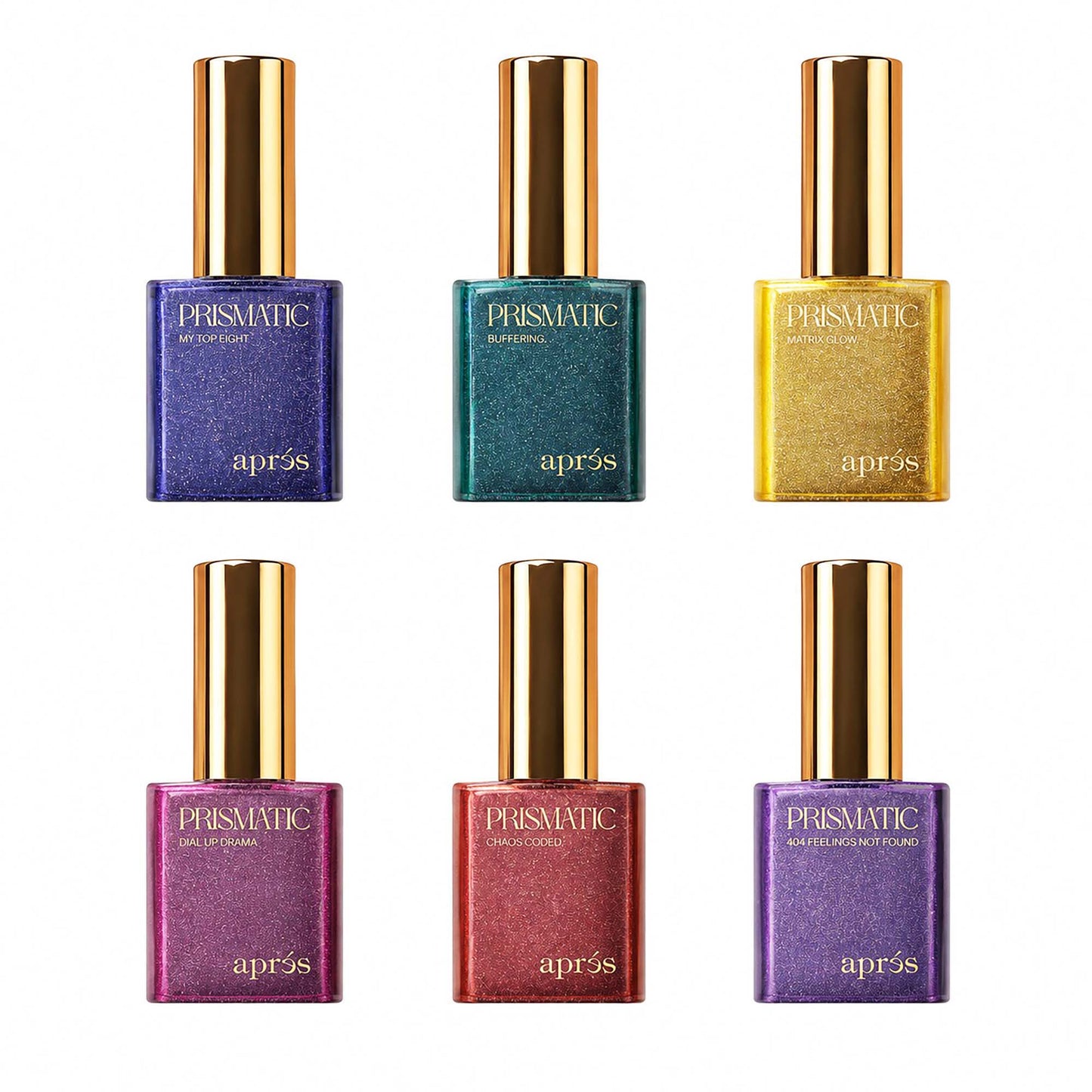 Apres PRISMATIC Flash Glitter Dazzling & Light-Reflective