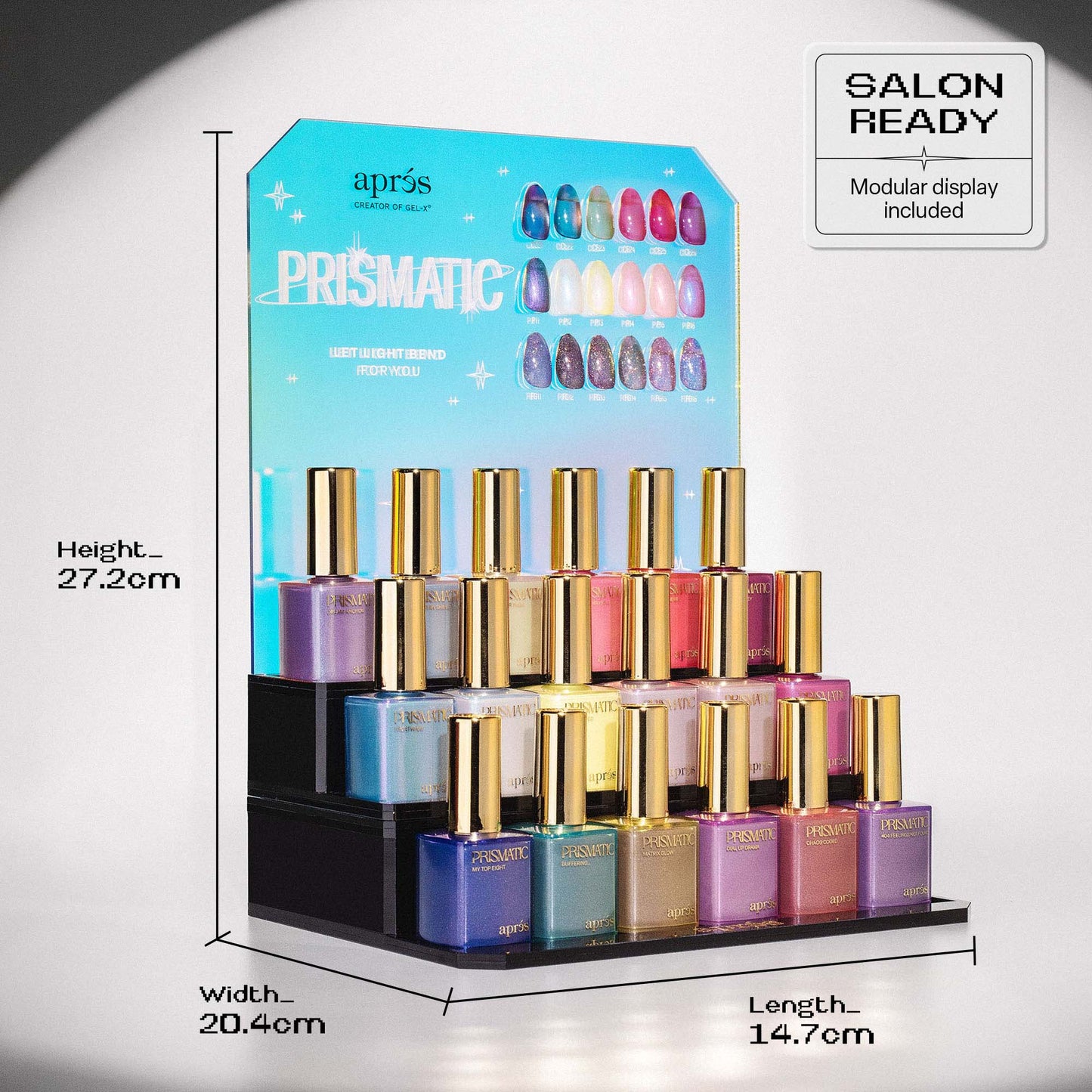 Apres PRISMATIC 18pcs Gel Couleur Set 00089