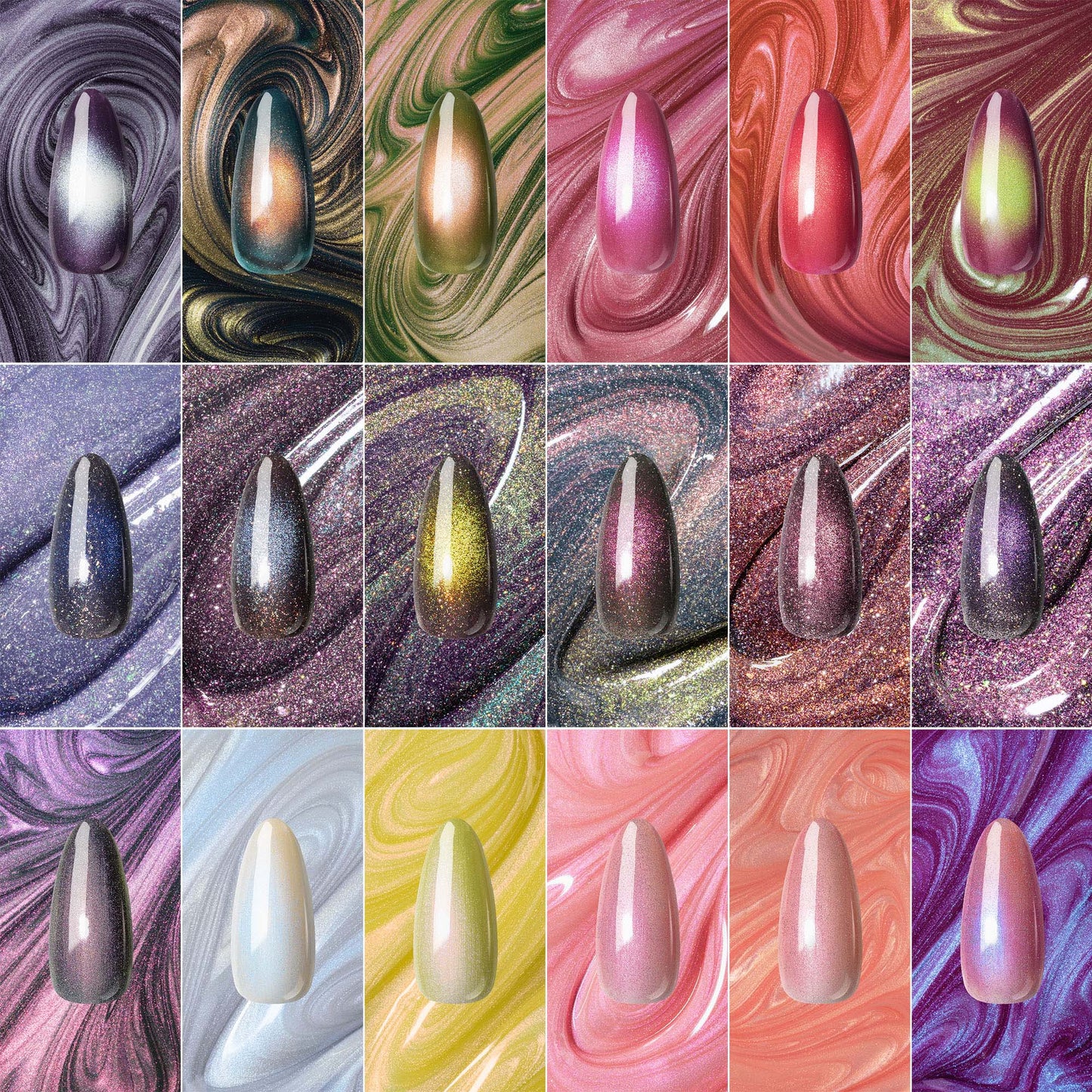 Apres PRISMATIC 18pcs Gel Couleur Set 00089