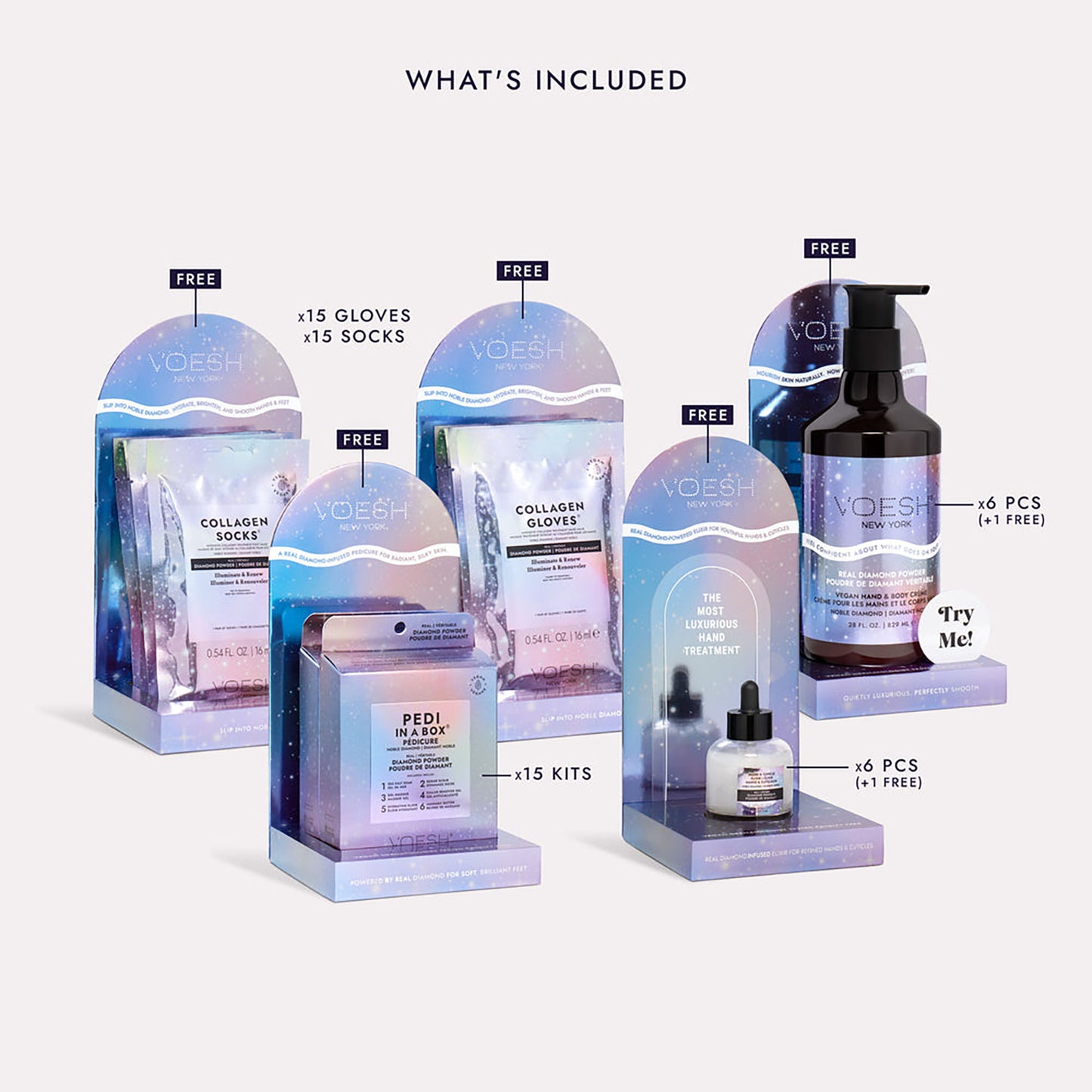 Voesh Noble Diamond Salon Starter Kit VSS003VTY