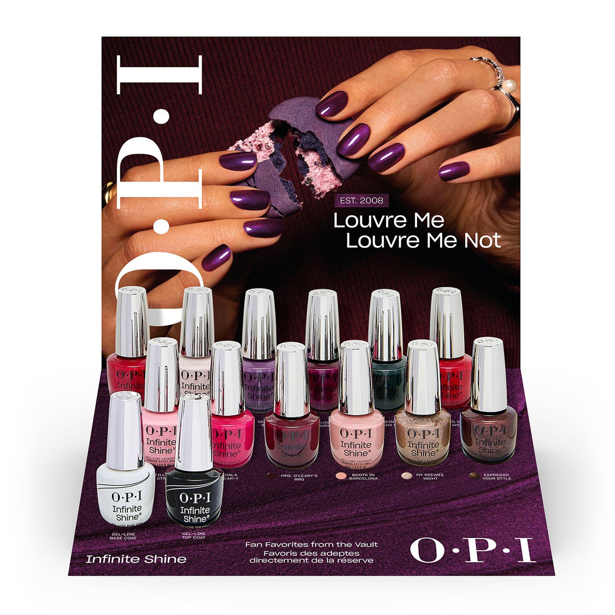 OPI Infinite Shine Fall 2026 Louvre Me Louvre Me Not 14PC