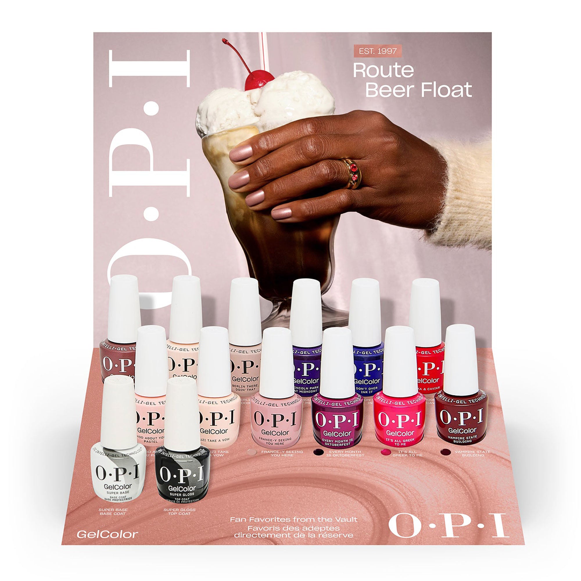 OPI GCT Gelcolor Fall 2026 Route Beer Float Collection GC387