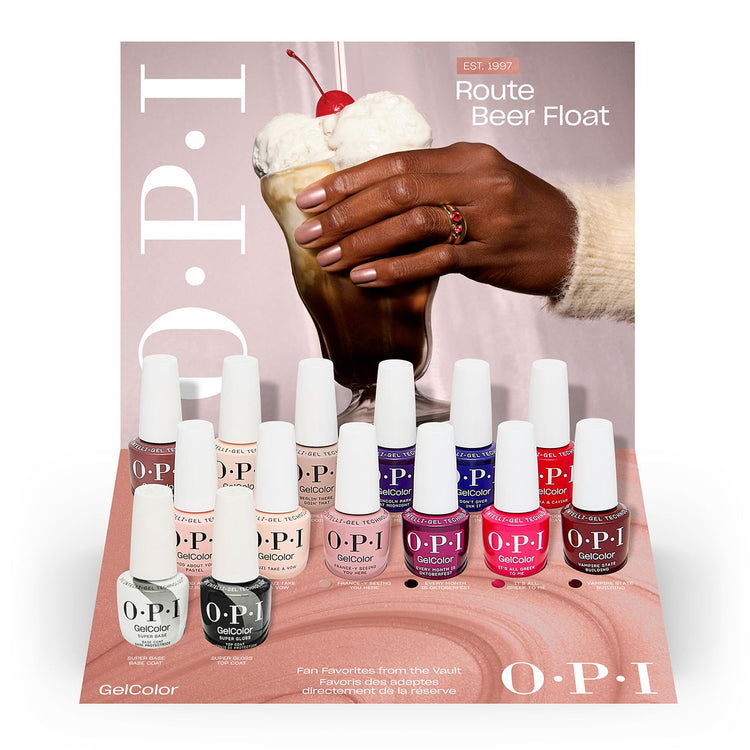 OPI GCT Gelcolor Fall 2026 Route Beer Float Collection GC387