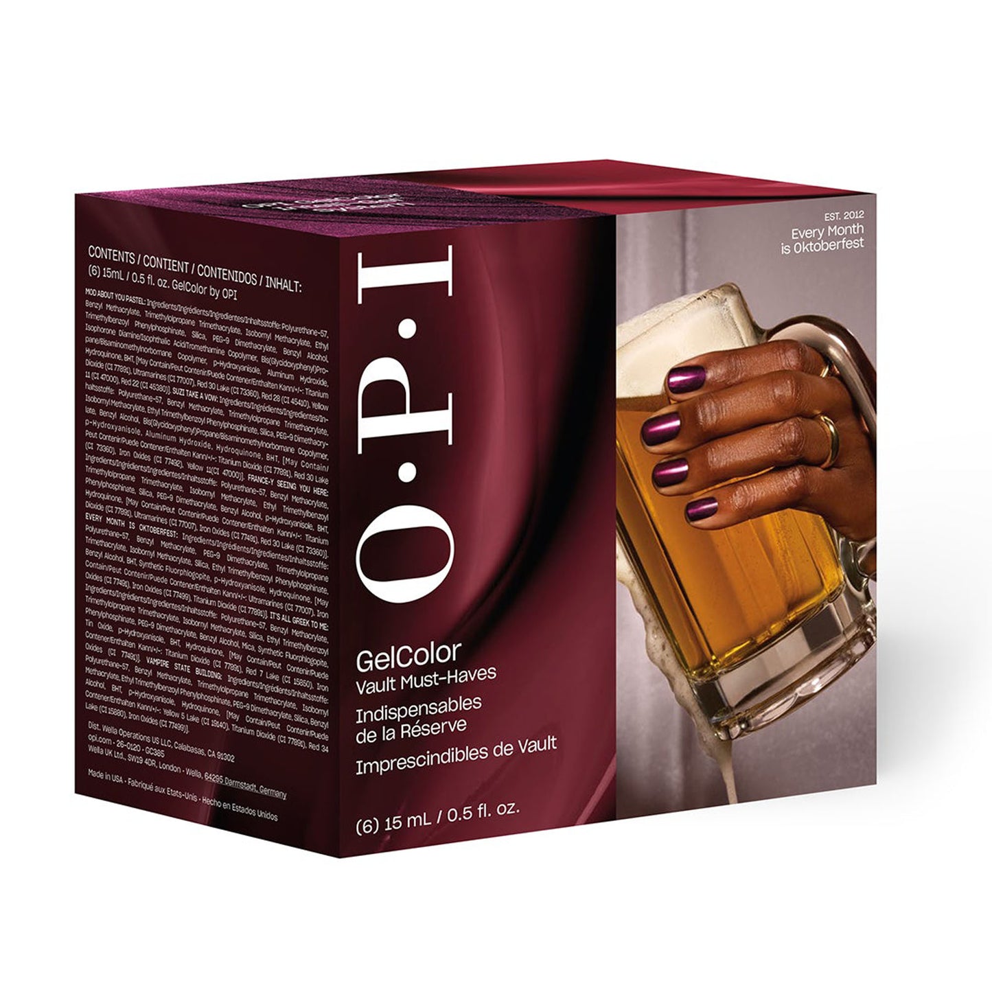 OPI GCT Gelcolor Fall 2026  Kit#1 Every Month is Oktoberfest