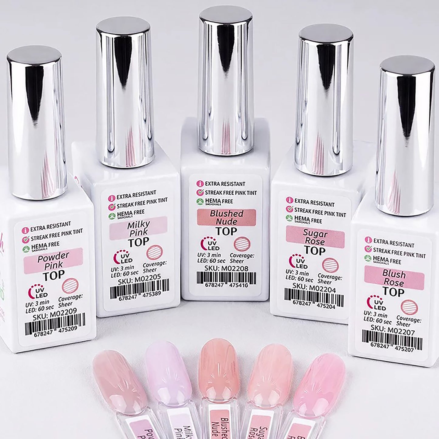 Magic NailGuard Sheer Pink Top Gel Value Pack 75716