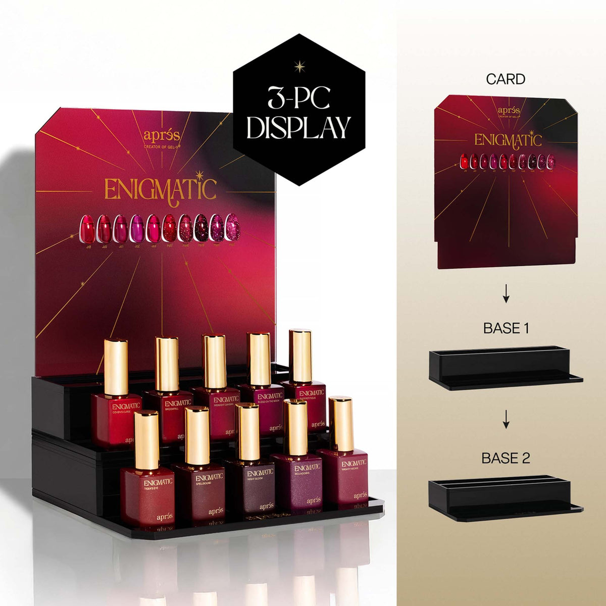 Apres Enigmatic 10 Gel Couleur Set AP-5ENIG10SET 14999