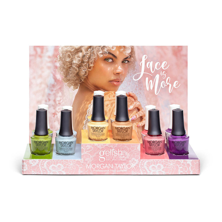 Gelish/Morgan Taylor Lace Is More 12PC Mixed 1130082