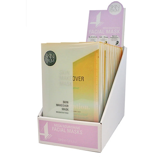 SKINFORUM Skin Makeover Mask-4 Stes (Hydration) Display