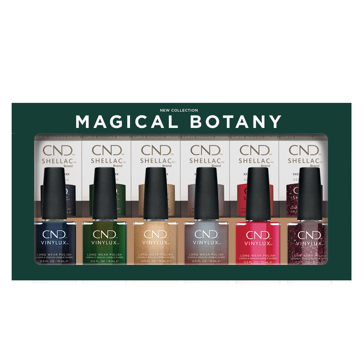 CND Vinylux Magical Botany Winter 2023 Collection