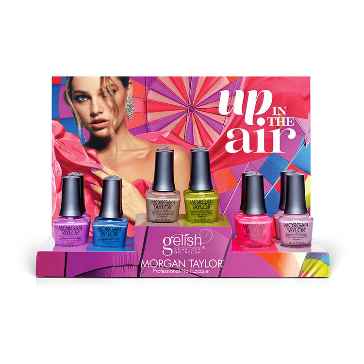 Gelish/Morgan Taylor Up In The Air 12PC Mixed 1130086