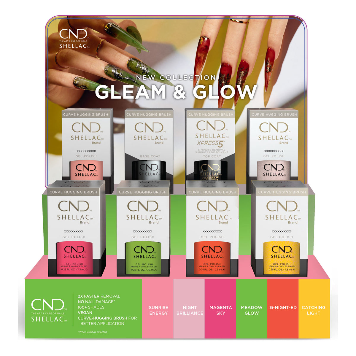 CND Shellac Gleam & Glow Bộ sưu tập Mùa hè 2024 01662